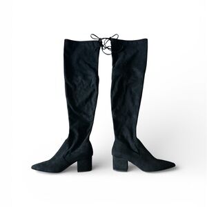 A New Day “Greta” Elegant Black Knee-High Boots size 11 NWOT